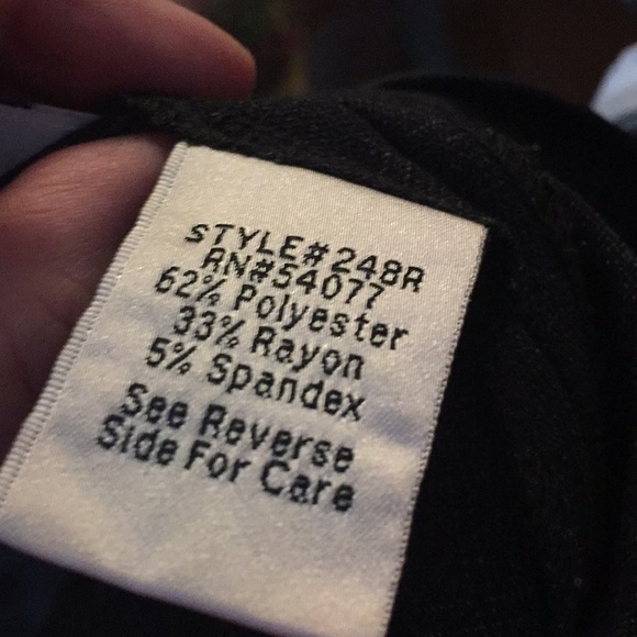 CABi Plaid Wide Leg Dress Pants - Picture 8 of 8